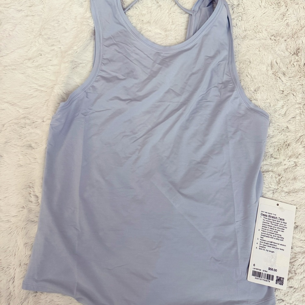 Lululemon Deep Stretch Tank